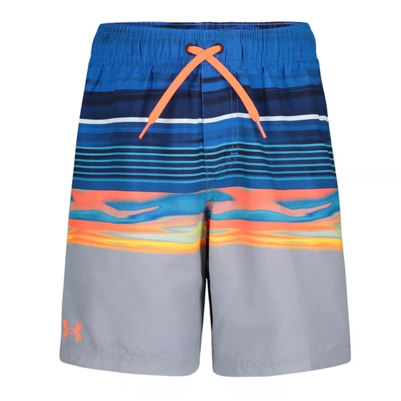 Under Armour Serenity View Board Swim Shorts Midnight Navy Size YLG NWT - Picture 1 of 12